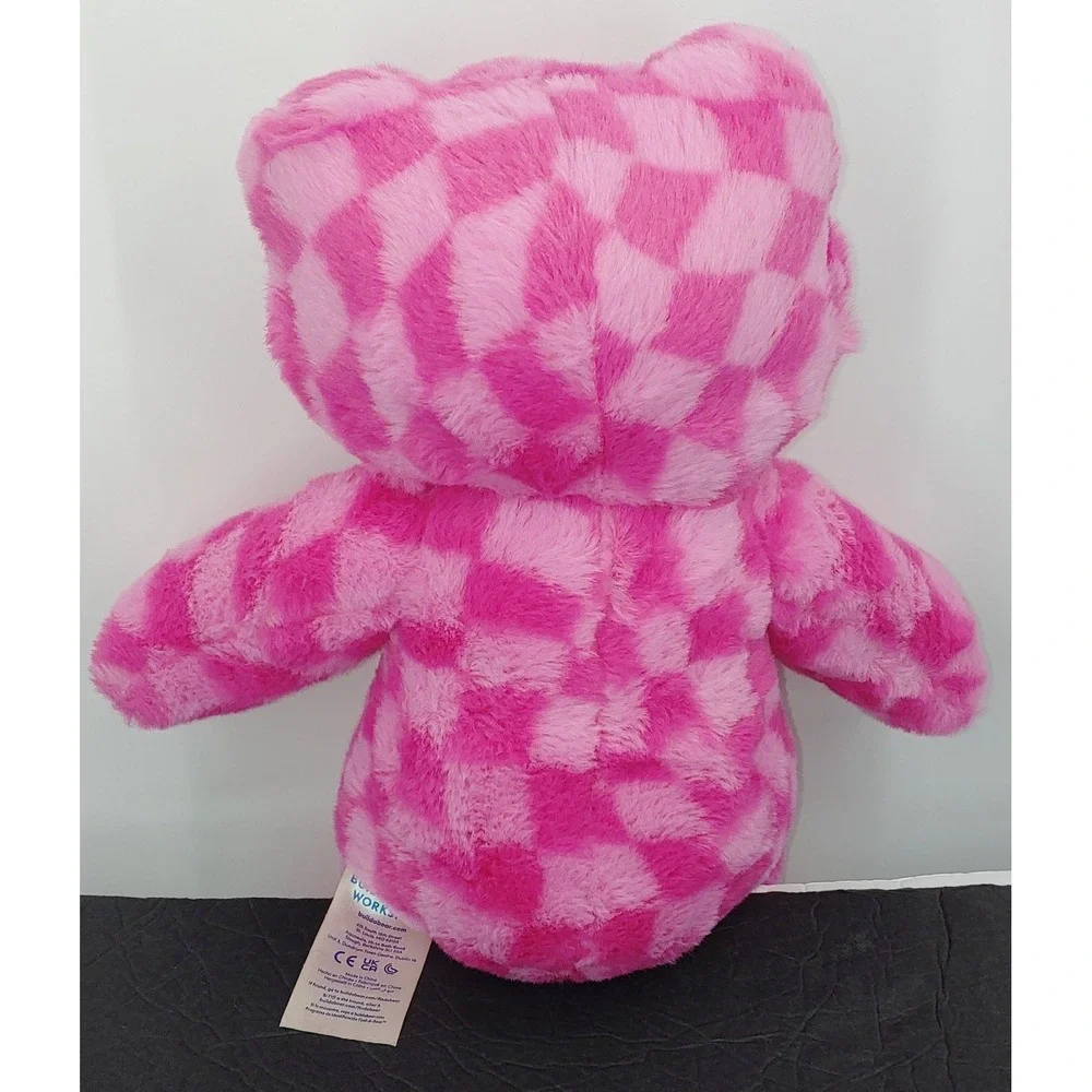 Build A Bear Workshop Pink Leaps Of Love Checkered Frog 15